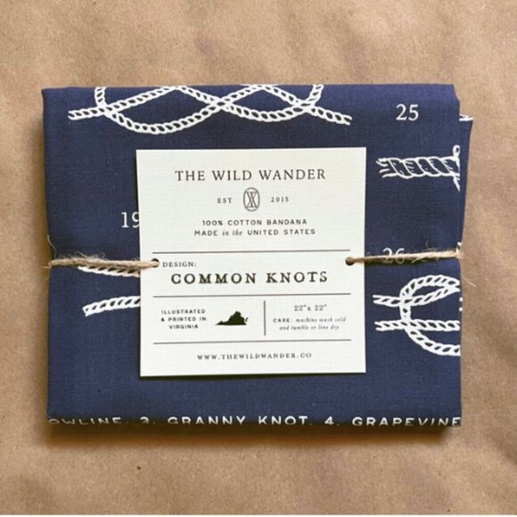Wild Wander Common Knots Bandana - Picture 2 of 4